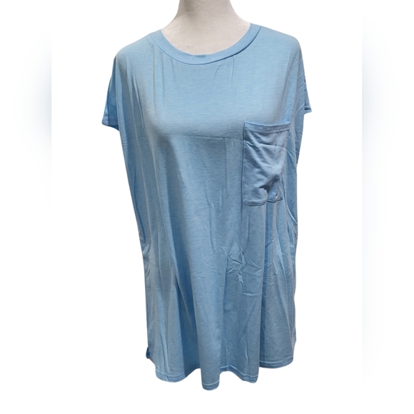 Womens Crew Neck Loose Fit Top - Picture 6 of 10